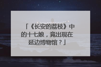 《长安的荔枝》中的十七娘，竟出现在延边博物馆？