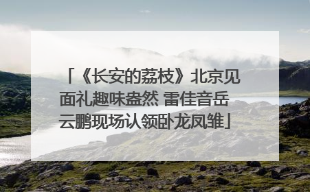 《长安的荔枝》北京见面礼趣味盎然 雷佳音岳云鹏现场认领卧龙凤雏