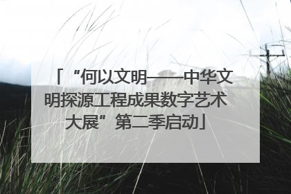 “何以文明——中华文明探源工程成果数字艺术大展”第二季启动