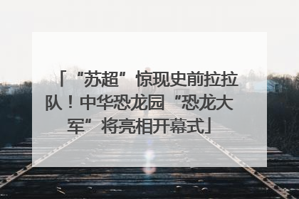 “苏超”惊现史前拉拉队！中华恐龙园“恐龙大军”将亮相开幕式