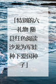 特别的六一礼物 随县红色阅读沙龙为军娃种下爱国种子