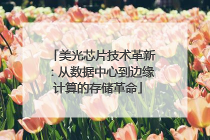 美光芯片技术革新：从数据中心到边缘计算的存储革命