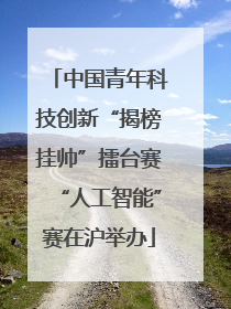 中国青年科技创新“揭榜挂帅”擂台赛“人工智能”赛在沪举办