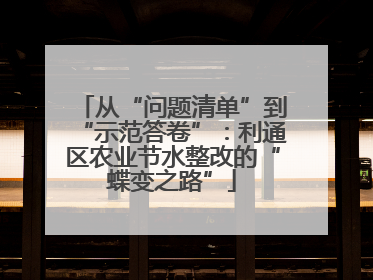从“问题清单”到“示范答卷”：利通区农业节水整改的“蝶变之路”