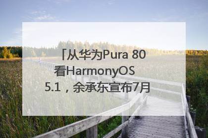 从华为Pura 80看HarmonyOS 5.1，余承东宣布7月迎来首批机型升级