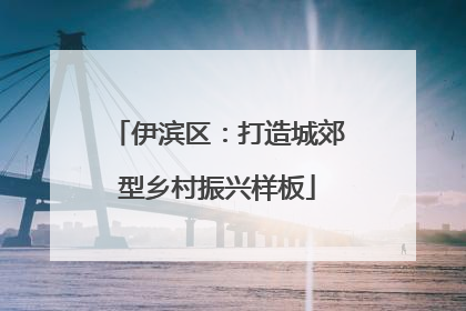 伊滨区：打造城郊型乡村振兴样板