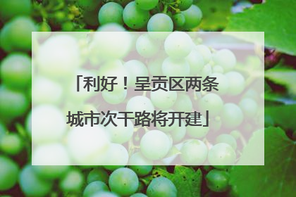 利好！呈贡区两条城市次干路将开建