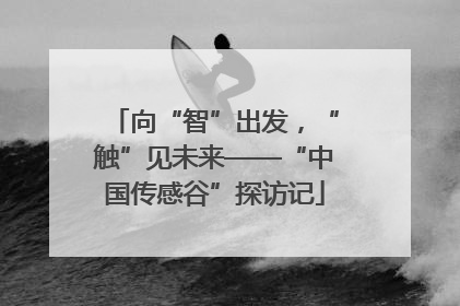 向“智”出发，“触”见未来——“中国传感谷”探访记