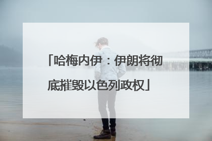 哈梅内伊：伊朗将彻底摧毁以色列政权