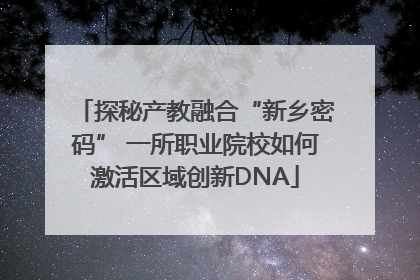 探秘产教融合“新乡密码” 一所职业院校如何激活区域创新DNA