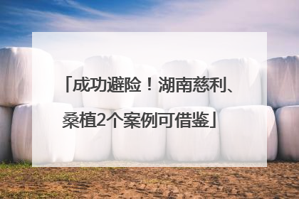 成功避险！湖南慈利、桑植2个案例可借鉴