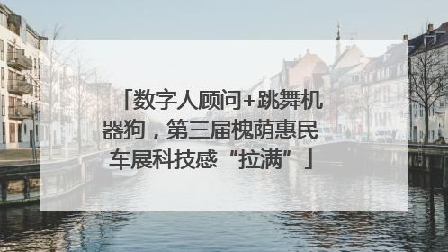 数字人顾问+跳舞机器狗，第三届槐荫惠民车展科技感“拉满”