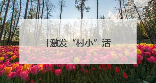 激发“村小”活力 共绘多彩童年——乡村基础教育发展观察