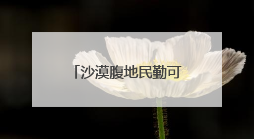 沙漠腹地民勤可“盐”可“甜”