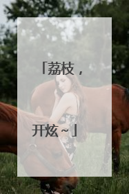 荔枝，开炫～