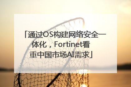通过OS构建网络安全一体化，Fortinet看重中国市场AI需求