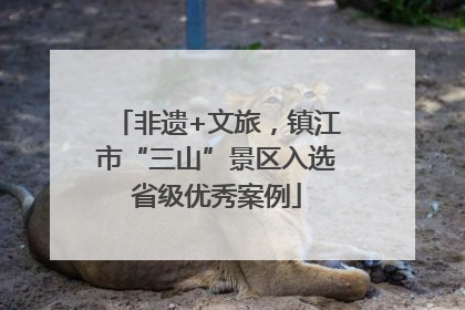 非遗+文旅，镇江市“三山”景区入选省级优秀案例