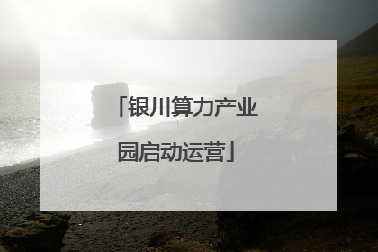 银川算力产业园启动运营