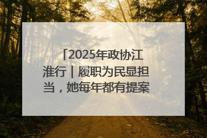 2025年政协江淮行｜履职为民显担当，她每年都有提案被评为“优秀”